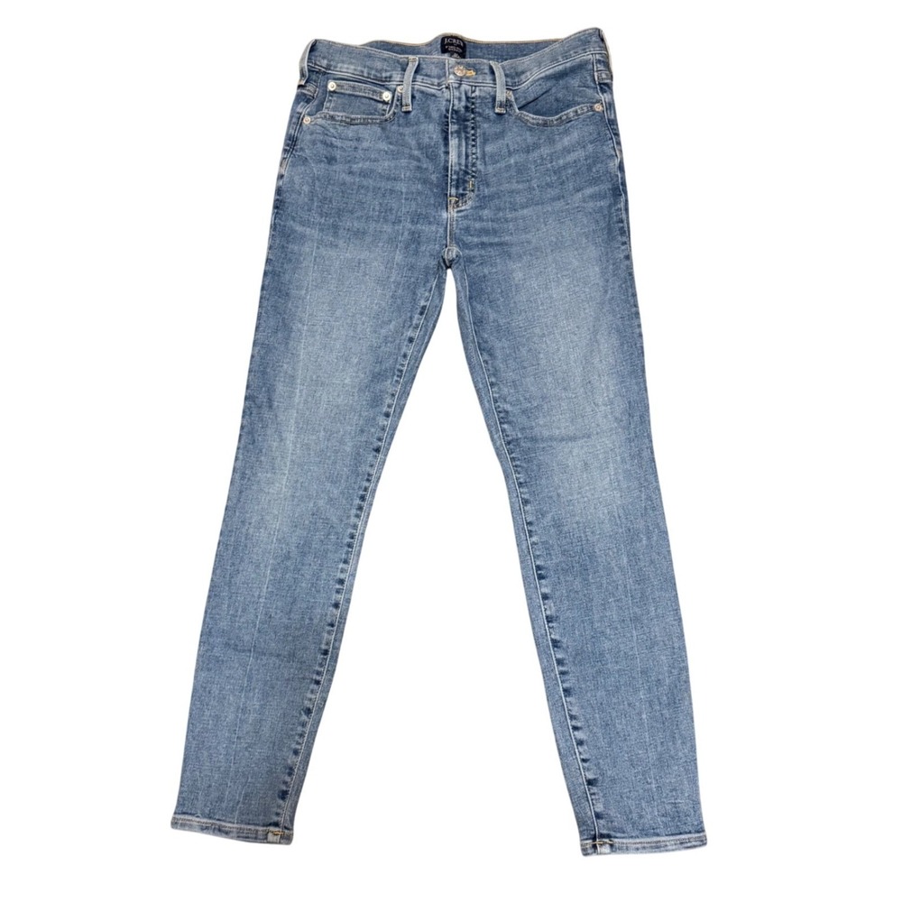 J. Crew 9 Mid Rise Skinny Jeans Women's Size 29 Blue Denim